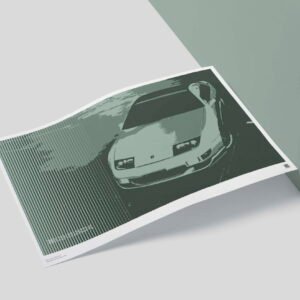 Nissan 300zx Art Print