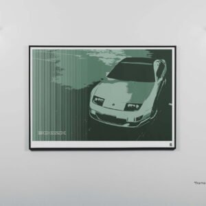 Nissan 300zx Art Print