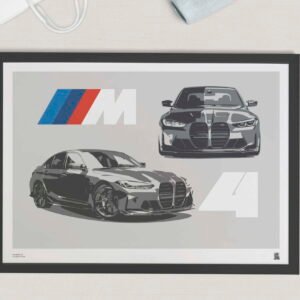 BMW M4 Limited Print